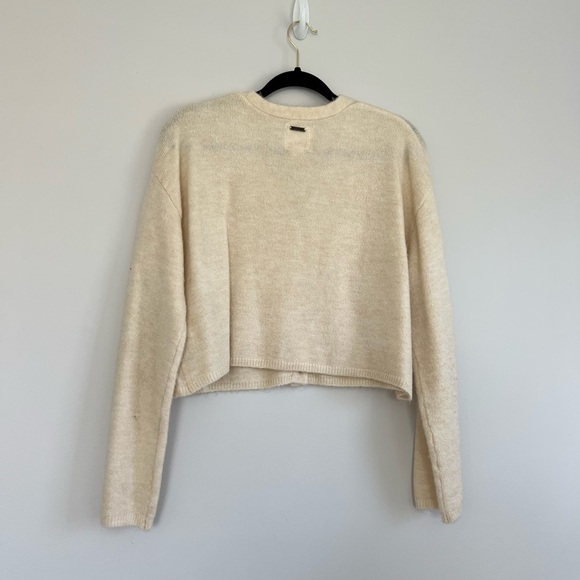 Billabong Short N Sweet Cropped Cardigan Sweater - Picture 5 of 8